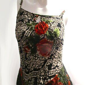 🌹Boho Patchwork Floral Dress by Capricorn – Size L🌹